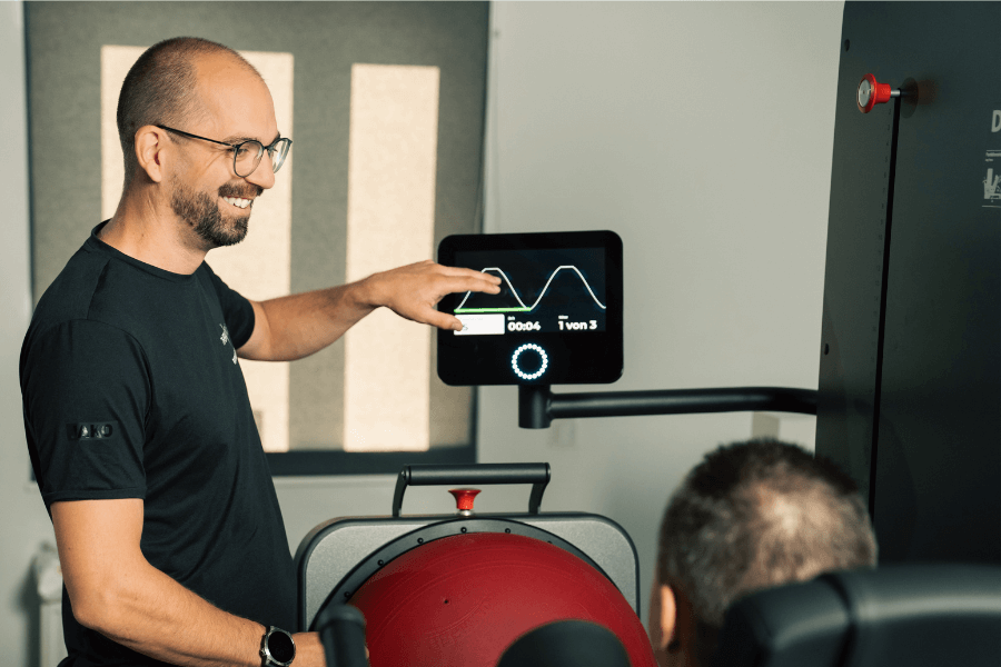 Physiotherapie mit modernen Geräten in Bad Aibling bei Kolbermoor